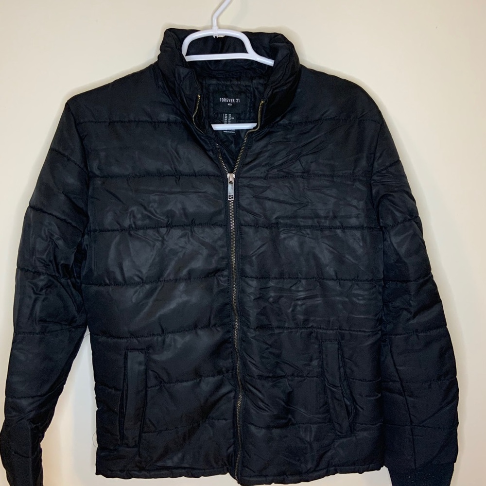 Black Puff Jacket
